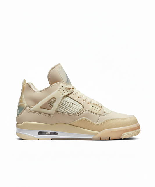 Air Jordan Retro 4 Off White Sail